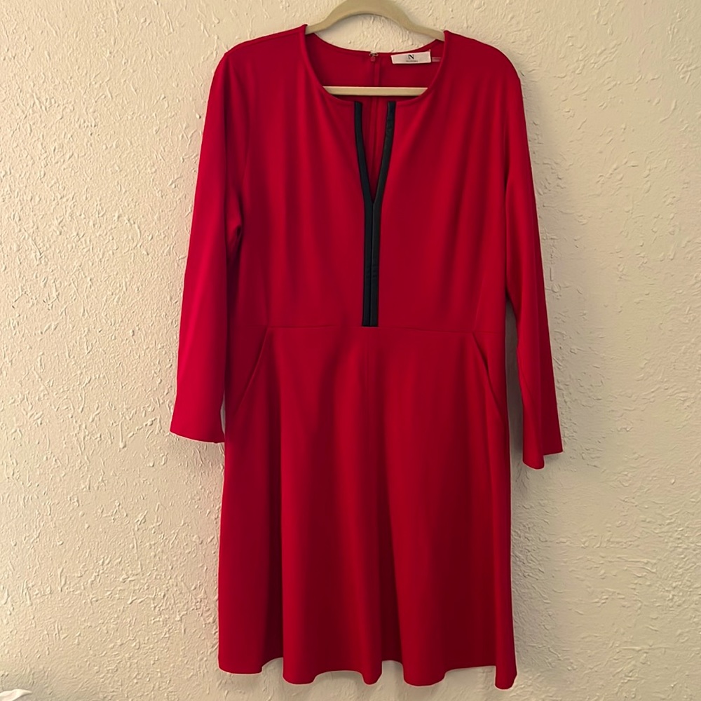 Natori Fit & Flare Dress